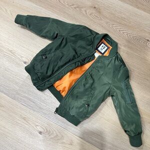 Cotton on Kids  Green Bomber Jacket